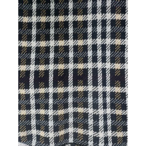 Jones New York full-zip jacket, likely a plaid tweed knit Womens Medium Bomber - Picture 9 of 12